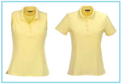 Greg Norman Santorini golf shirts in Sun (Yellow)