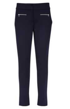 Greg Norman Ladies Ponte Ankle Golf Pants - Chain Reaction (Navy)