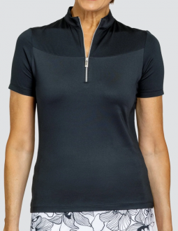 SPECIAL Tail Ladies Altai Short Sleeve Golf Shirts - BETTER THAN BASICS (Onyx Black)