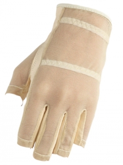 SPECIAL HJ Glove Ladies Solaire Mesh & Leather Half Length Golf Gloves- 3 Colors(Right & Left Hands)