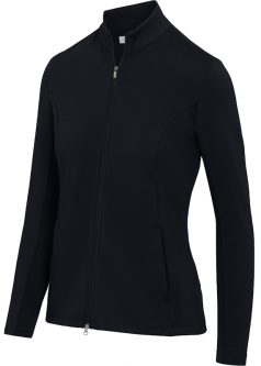 GN Ladies & Plus Size OTTOMAN RIB LAYER L/S Full Zip Golf Jackets - ESSENTIALS (Assorted Colors)