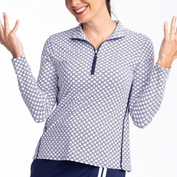 Kinona Ladies Keep It Covered Long Sleeve Golf Shirts - Kapa'a (Tees Please)