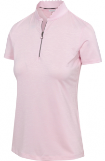 GN Ladies SPARKLING Short Sleeve Golf Shirts - PROVENCE (Pink Lemonade)
