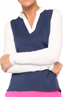 Belyn Key Ladies Penny Long Sleeve Golf Pullovers - ESSENTIALS (Assorted Colors)