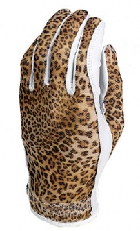Evertan Ladies Designer Golf Gloves - Ocelot (LH Only)