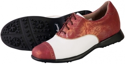 Sandbaggers Ladies Golf Shoes - AUDREY Cabernet