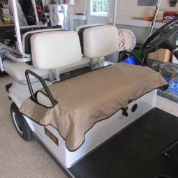 Classic Accessories Golf Cart Seat Blankets - Tan