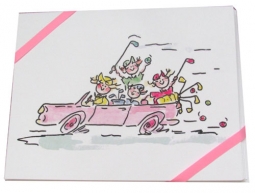 Gal Pals Golf Note Cards (8 Pkg.) - Traveling Lady Golfers