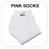 Pink Golf Socks