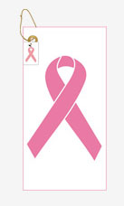 Devant Pro-Motion Ladies Golf Towels - Pink Ribbon