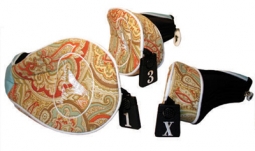 Sassy Caddy Ladies Golf Headcover Sets - Groovy/Paisley