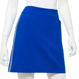 CLEARANCE EP New York Ladies 19" 2-way Stretch Golf Skorts - OUT OF THE BLUE (Blue Lagoon Multi)