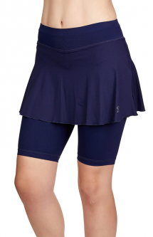 Sofibella Ladies & Plus Size Jan Bermuda Tennis Skorts - UV STAPLES (Assorted Colors)