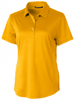 SALE Cutter & Buck Ladies Prospect Short Sleeve Golf Polo Shirts - College Gold