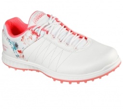 Skechers Ladies GoGolf Pivot Golf Shoes - TROPICS (White/Multi)