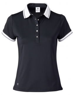 Daily Sports Ladies Milia Cap Sleeve Golf Polo Shirts - Navy