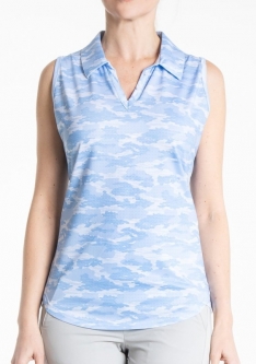 SALE Bette & Court Women's Plus Size Breeze S/L Golf Polo Shirts - ALBATROSS (Bay Blue)
