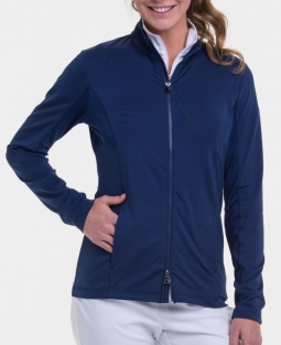 EP New York Ladies & Plus Size Long Sleeve Zip Golf Jackets - ESSENTIALS (Assorted Colors)