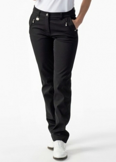 Daily Sports Ladies Irene 32" Zip Front Golf Pants - Black