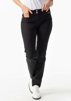 Daily Sports Ladies Miracle 29" Inseam Zip Front Golf Pants - Black