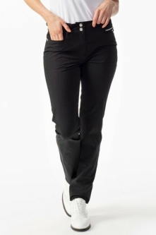 Daily Sports Ladies Miracle 32" Zip Front Golf Pants - Black