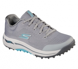 Skechers Ladies GoGolf Arch Fit Golf Shoes - BALANCE (Gray/Blue)