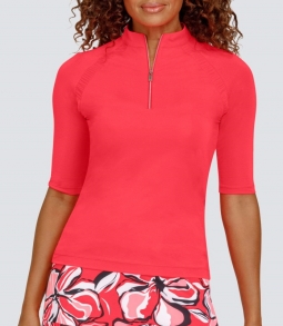 Tail Ladies Oakley Half Sleeve Golf Shirts - CANDY CRUSH (Aurora)