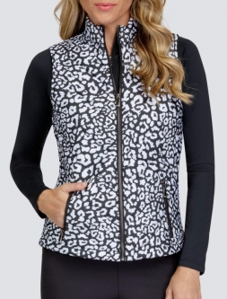 Tail Ladies Harlow Golf Vests - ESSENTIALS (Onyx Leopard)