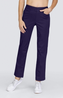 SPECIAL Tail Ladies Classic 31" Inseam Zip Front Golf Pants - ESSENTIALS (Night Navy)