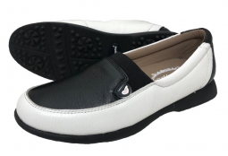 Sandbaggers Ladies Golf Shoes - MADDIE Black & White