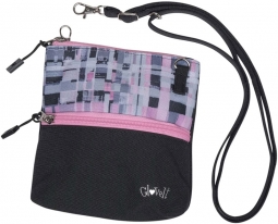 Glove It Ladies 2-Zip Convertible Cross-body Bags - Pixel Plaid