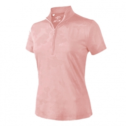 Monterey Club Ladies & Plus Size Vintage Fairy Emboss Short Sleeve Golf Shirts - Assorted Colors