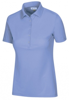 Greg Norman Ladies & Plus Size FREEDOM Short Sleeve Golf Polo Shirts - MUMBAI (Sweet Iris)