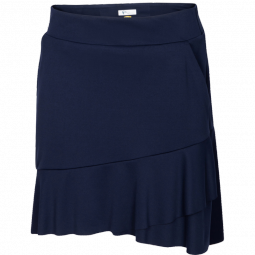 Greg Norman Ladies & Plus Size Crossover Flounce 18" Pull On Golf Skorts - ESSENTIALS (Assorted)