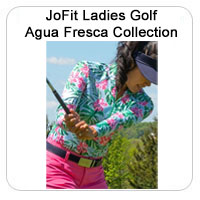JoFit Ladies Golf Agua Fresca Collection
