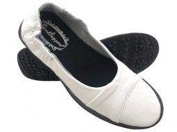 Sandbaggers Ladies Golf Shoes - LYNNSEY White Ballet