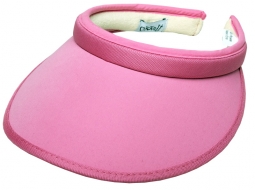 Glove It Ladies Solid Golf Visors (Comfort Clip) - Solid Pink