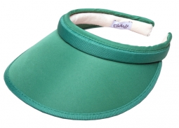 Glove It Ladies Solid Golf Visors (Comfort Clip) - Solid Green