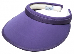 Glove It Ladies Solid Golf Visors (Comfort Clip) - Solid Purple
