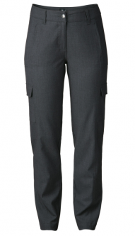 Daily Sports Ladies Joan 32" Zip Front Golf Pants - Lava Gray