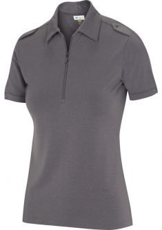 Greg Norman Ladies & Plus Size Marjory Short Sleeve Golf Polo Shirts - THE EVERGLADES (Slate)