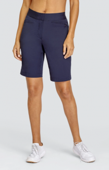 Tail Ladies & Plus Size Classic 21" Outseam Zip Front Golf Shorts - ESSENTIALS (Night Navy)
