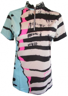 Jamie Sadock Ladies Short Sleeve Cooltrex Golf Shirts - Venus