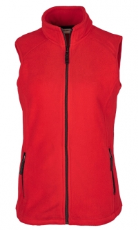 Cutter & Buck (Clique) Ladies & Plus Size Summit Performance Fleece Full Zip Golf Vests - Assorted