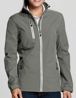 Cutter & Buck (Clique) Ladies & Plus Size Telemark Stretch Softshell FullZip Golf Jackets - Assorted