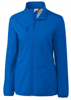 Cutter & Buck (Clique) Ladies & Plus Size Trail Stretch Softshell Full Zip Golf Jackets - Assorted
