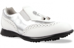 Sandbaggers Ladies Golf Shoes - MADISON II Silver