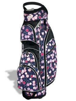 Taboo Fashions Ladies Monaco Premium Lightweight Golf Cart Bags - Poppin' Bottles