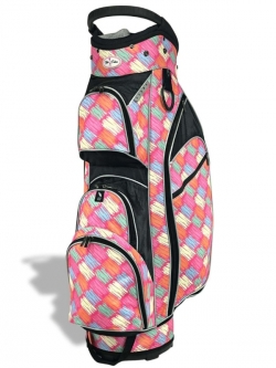 Taboo Fashions Ladies Monaco Premium Lightweight Golf Cart Bags - Posh Pink