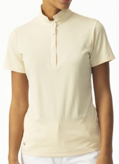 Daily Sports Ladies & Plus Size Nance Short Sleeve Golf Shirts - Macaron Yellow & Skylight Blue